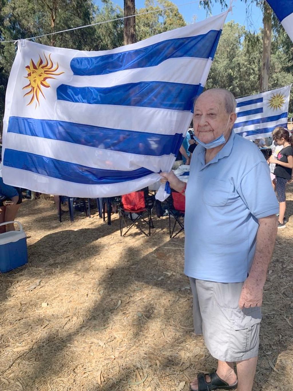 Nune Urman en uno de los encuentros anteriores