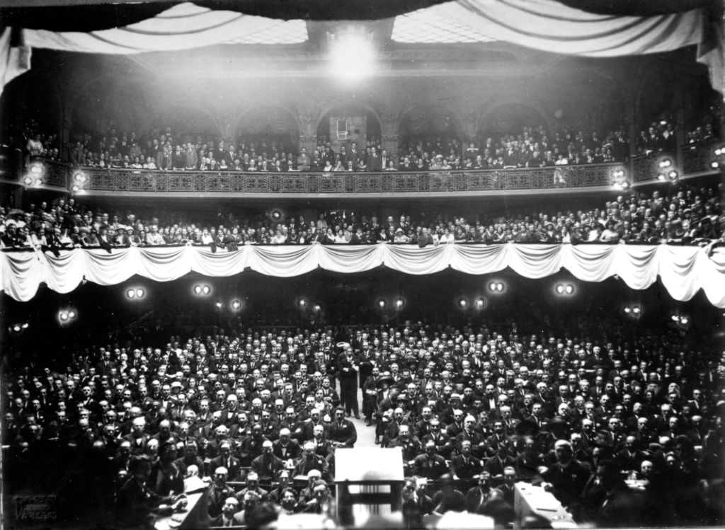 El 12° Congreso Sionista (Foto: Archivo sionista central)