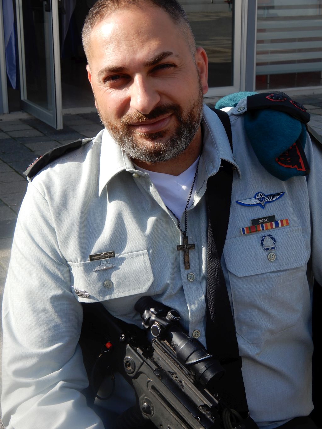 Teniente Coronel Ihab Shlayan, israelí, cristiano