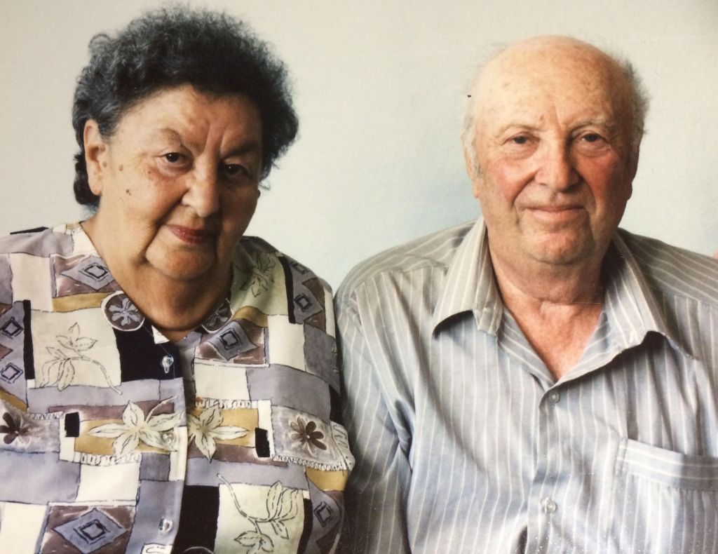 Raísa -Ráia- de bendita memoria, y su esposo Janan