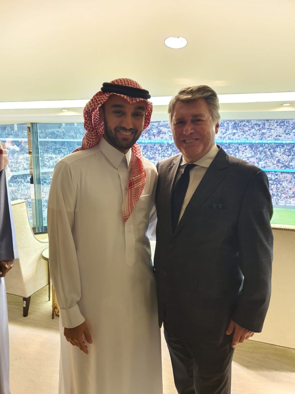 Abdel Aziz bin Turki al-Faisal, Ministro de Deporte saudí, muy influyente y cercano a su primo el heredero al trono Muhamad bin Salman