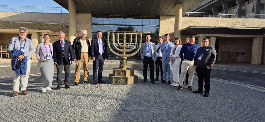 En Israel, con una delegación de periodistas latinoamericanos invitados por B´nai B´rith