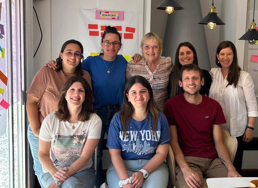 El equipo social de la Fundación Tzedaká