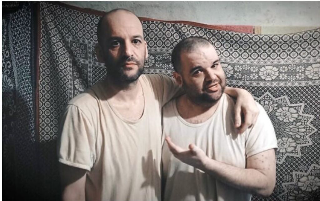 Poco antes de la liberación de Iair Horn en febrero, Hamas filmó un video en el que los hermanos se despiden
