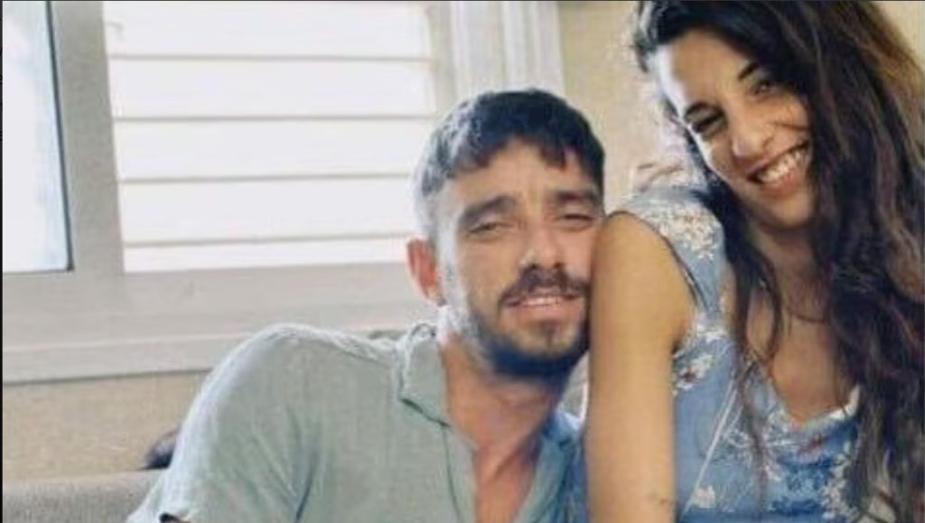 Ariel y su novia Arbel Yehud