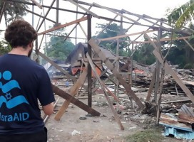 Voluntarios israelíes en el país de mayor población musulmana