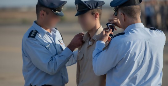 Concluyó otro curso de pilotos en la Fuerza Aérea de Israel