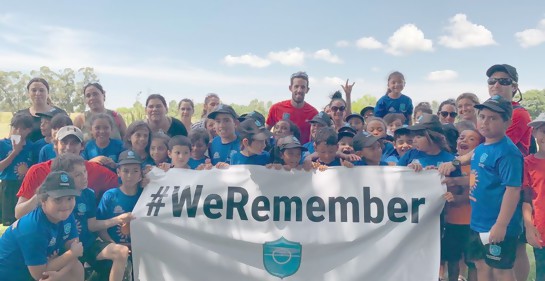 El programa PELOTA AL MEDIO se sumó al recuerdo del Holocausto