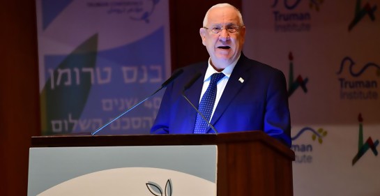 El Presidente de Israel pone los puntos sobre las íes