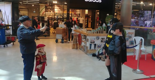 Una mañana de Purim en el shopping Malja de Jerusalem