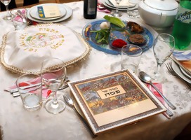 Tradición, en la mesa de la festividad judía de Pesaj