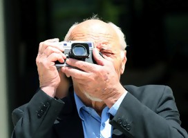 El fotógrafo israelí David Rubinger