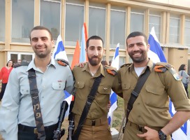 Maor Lankri, Fabián Sandobal y Almog Malka