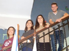 Joven presencia israelí en Montevideo