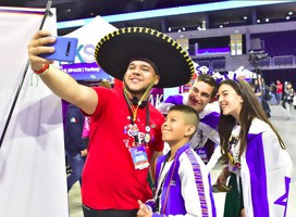 Mira grandes momentos del torneo internacional de robótica en Montevideo