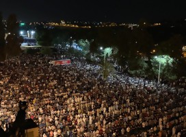 Mira cómo se celebró en Jerusalem la noche más sagrada del Ramadan