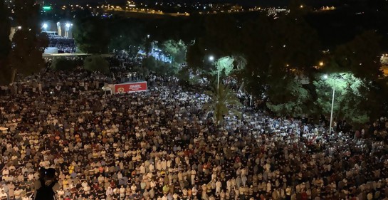 Mira cómo se celebró en Jerusalem la noche más sagrada del Ramadan