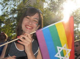 Cada uno con su bandera. En la marcha gay de Jerusalem hace pocos años