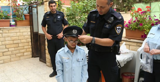 Yaaqub Ibrahim, el policía más joven de Israel.