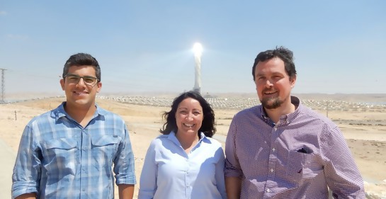 Nicolás Rocha, Noelia Maciera y Germán Schaffner en Ashelim