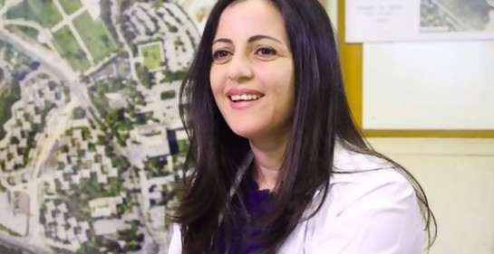 Dr Shaden Salameh, jefa de la Emergencia en Hadassah Monte Scopus