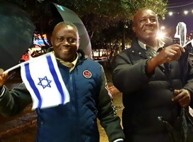 Becarios africanos visitando Israel