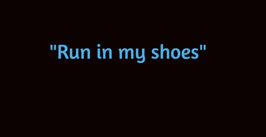 Proyecto contra el antisemitismo: Run in my shoes