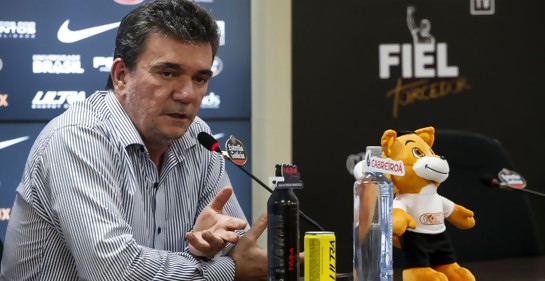 Sánchez, el Presidente de Corinthians (Foto: Rodrigo Gazzanel/Agencia Corinthians)