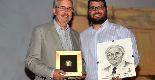 Con el Profesor Eduardo Tornaría, ex Director General de la Escuela Integral