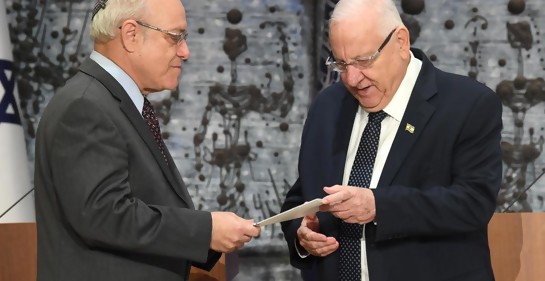 Rivlin, preocupado y crítico, recibe los resultados finales de las elecciones