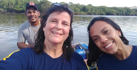 Iliana Modyeievsky, de Montevideo a la Amazonia, con la profesión y el corazón