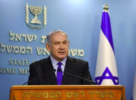 Netanyahu, en su comunicado a la ciudadanía (Kobi Gideon, GPO)
