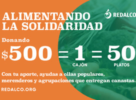 Redalco lanza campaña para donar 15.000 kg de frutas y verduras semanales