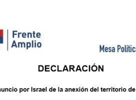 Una opinión sobre el nuevo comunicado del Frente Amplio sobre Israel