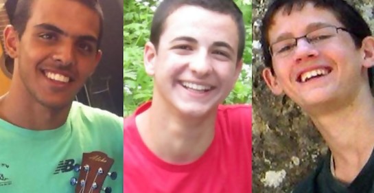 Un  nuevo aniversario del triple secuestro y asesinato de los adolescentes israelíes 
