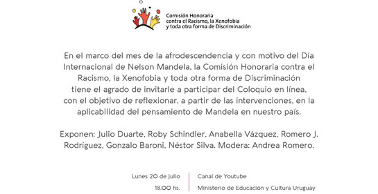 Coloquio sobre el pensamiento de Mandela