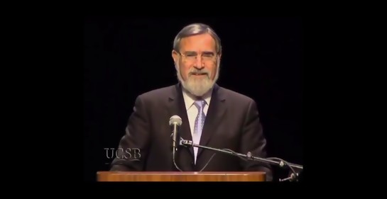 Otra pieza inolvidable del Rabino Jonathan Sacks