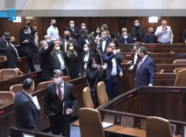 Netanyahu y la responsabilidad por la dispersión de la Kneset