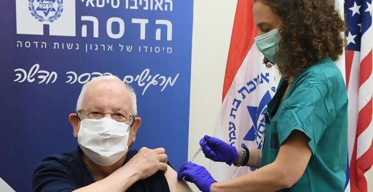  En Israel ya comenzó la vacunación de la segunda dosis de Pfizer