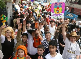 Israel se disfraza en Purim