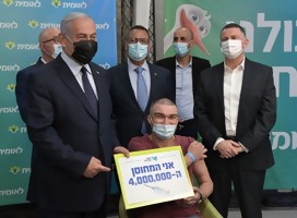 Israel llegó a 4 millones de vacunados