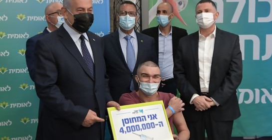 Israel llegó a 4 millones de vacunados