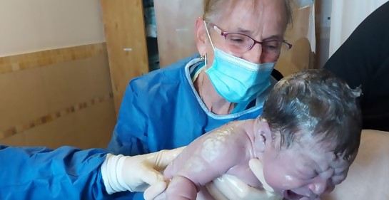 Alegría y emoción en el hospital Rambam de Haifa, aún en pandemia