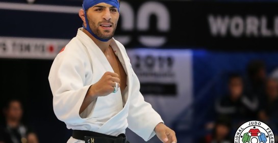 El judoka iraní Saeid Mollaei llegó a Israel para participar en el Grand Slam de Tel Aviv 