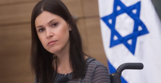 Con la diputada israelí Karin Elharar de Yesh Atid, el segundo partido más grande de Israel