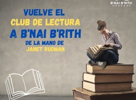 La vida juega conmigo de David Grossman en Club de lectura de B'nai B'rith Uruguay 