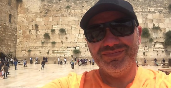 Javier en el kotel