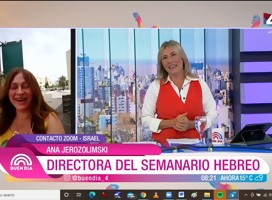 Detallada cobertura en Canal 4 sobre situación de Covid en Israel y donación israelí a Uruguay
