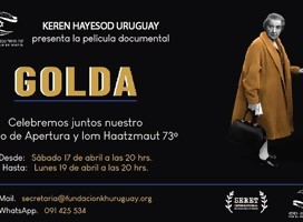 Especial de Iom Haatzmaut: Documental de Golda Meir