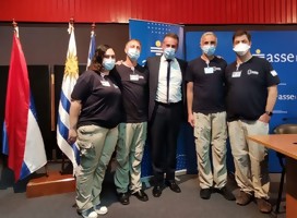 La visita de la delegación israelí del Hospital Sheba, un camino de esperanza, afirma Ministro Salinas